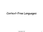ContextFree Languages