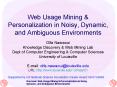 Web Usage Mining