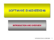 SOFTWARE ENGINEERING