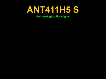 ANT411H5 S
