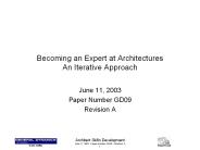 Architect Skills Development