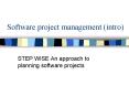 Software project management intro PowerPoint PPT Presentation