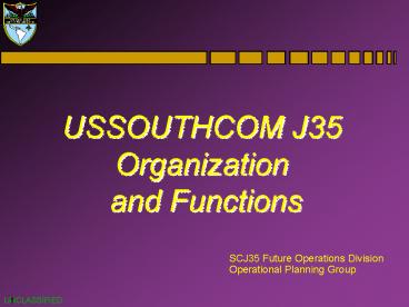 JTF Planning Process w UK