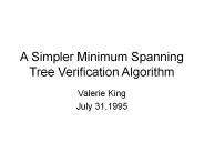 A Simpler Minimum Spanning Tree Verification Algorithm