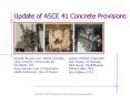 Update of ASCE 41 Concrete Provisions PowerPoint PPT Presentation