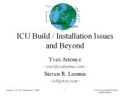 ICU%20Build%20/%20Installation%20Issues%20and%20Beyond