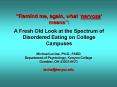 Remind me, again, what nervosa means: A Fresh Old Look at the Spectrum of Disordered Eating on Colle PowerPoint PPT Presentation