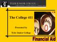 Financial Aid PowerPoint PPT Presentation