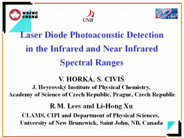 Laser Diode Photoacoustic Detection