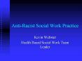 AntiRacist Social Work Practice PowerPoint PPT Presentation