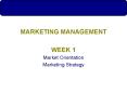 MARKETING MANAGEMENT PowerPoint PPT Presentation