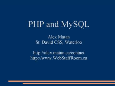 presentation player overlay