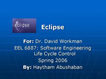 Eclipse