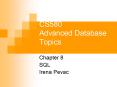 CS580 Advanced Database Topics PowerPoint PPT Presentation