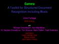 Gamera A Toolkit for Structured Document Recognition including Music PowerPoint PPT Presentation