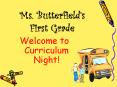 Ms. Butterfields First Grade PowerPoint PPT Presentation