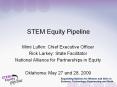 STEM Equity Pipeline PowerPoint PPT Presentation