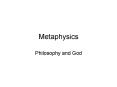 Metaphysics PowerPoint PPT Presentation