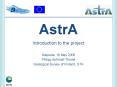 AstrA PowerPoint PPT Presentation