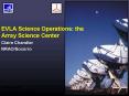 EVLA Science Operations: the Array Science Center PowerPoint PPT Presentation