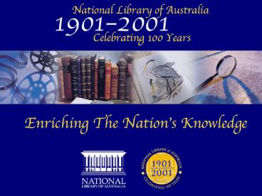 National Library of Australia