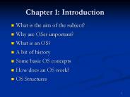 Chapter 1: Introduction