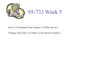 95-733 Week 5