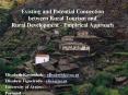 Existing and Potential Connection between Rural Tourism and Rural Development Empirical Approach PowerPoint PPT Presentation