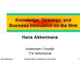 Knowledge, Ontology, and Business Innovation on the Web PowerPoint PPT Presentation