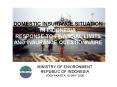 DOMESTIC INSURANCE SITUATION IN INDONESIA: RESPONSE TO FINANCIAL LIMITS AND INSURANCE QUESTIONNAIRE PowerPoint PPT Presentation