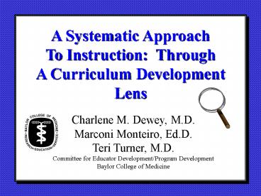 Curriculum 101: Making Learning Interactive and Fun