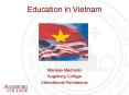 Education in Vietnam PowerPoint PPT Presentation