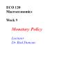 ECO 120 Macroeconomics Week 9 PowerPoint PPT Presentation