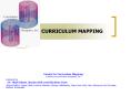 CURRICULUM MAPPING PowerPoint PPT Presentation