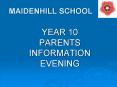 MAIDENHILL SCHOOL PowerPoint PPT Presentation