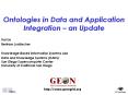 Ontologies in Data and Application Integration an Update PowerPoint PPT Presentation
