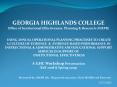GEORGIA HIGHLANDS COLLEGE PowerPoint PPT Presentation