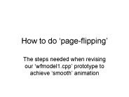 How to do pageflipping