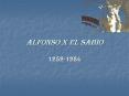 Alfonso X el Sabio PowerPoint PPT Presentation