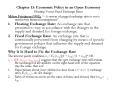 Chapter 13: Economic Policy in an Open Economy Floating Versus Fixed Exchange Rates PowerPoint PPT Presentation