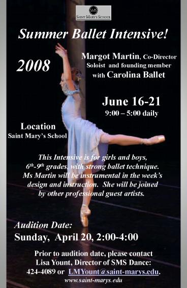 This Intensive is for girls and boys,