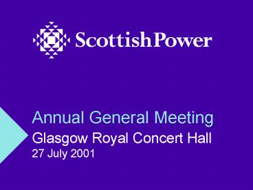Annual General Meeting