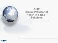 GoIP Global Provider of VoIP in a Box Solutions PowerPoint PPT Presentation