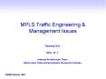 MPLS Traffic Engineering PowerPoint PPT Presentation