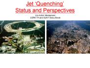 Jet Quenching Status and Perspectives