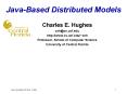 JavaBased Distributed Models PowerPoint PPT Presentation