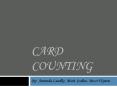 Card Counting PowerPoint PPT Presentation