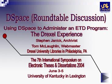 DSpace Roundtable Discussion