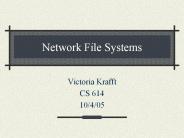 Network File Systems