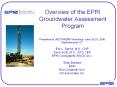 Overview of the EPRI Groundwater Assessment Program PowerPoint PPT Presentation